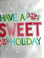 Sweet Holiday Zip Bags 4"X6" - 25 Count