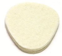 Large Felt Metatarsal Pads, 1/8 Inch, 100 Ball of Foot Cushions per Order