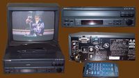 PIONEER CLD-V2600 LASERDISC PLAYER with REMOTE