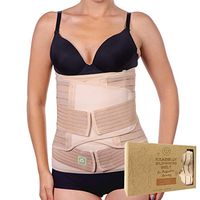 3 in 1 Postpartum Belly Support Recovery Wrap - Belly Band For Postnatal, Pregnancy, Maternity - Girdles For Women Body Shaper - Tummy Bandit Waist Shapewear Belt