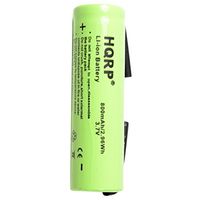 HQRP 3.7V Li-Ion 48mm x 15mm Battery for Philips Norelco HQ7363 Shaver + HQRP Coaster