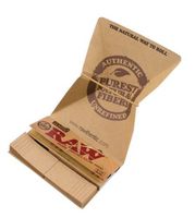 Raw Rolling Papers Classic 1 1/4 Size 50 Leaves Artesano Unflavored Pack of 15