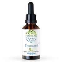Shatavari A60 Alcohol Herbal Extract Tincture, Super-Concentrated Organic Shatavari (Asparagus Racemosus) Dried Root (2 fl oz)