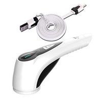 ADAH Smart Lint Remover, High-Power USB Rechargeable Ball Remover, Two-Speed Adjustable Electric Rewinding Ball Machine for Home, Dry Cleaner,White