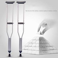 Aisson Underarm Crutches, Walking Sticks, Crutches, Rehabilitation,Small