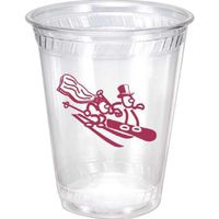 7 oz. Clear Soft-Sided Plastic Cup,full case of 1000