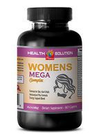 Women Vitamins for Hair Skin and Nails - Women's MEGA Complex 1600 MG - Alpha lipoic Acid Extract - 1 Bottle 90 Caplets