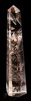 Quartz Generator Crystal Wand Standing Point 83mm QTZSP15