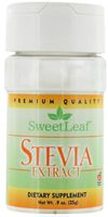 Sweetleaf, Stevia Extract Powder Organic, 0.9 Ounce