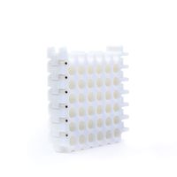 Cable Comb Tool 36-Hole Cable Dresser, Bundler and Organizing Tool for Data Center, Server Rooms and Machine Room Wire Management and Organizer (6 holes x 6 rows, White)