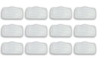 LTWHOME Microfiber Pads Washable Suitable for Shark Steam Mop S3101 (Pack of 12)