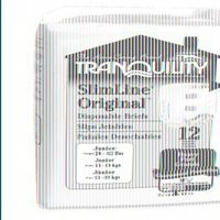 Tranquility® SlimLine® Disposable Briefs - CASE/120 (Junior (28 - 42 lbs.))