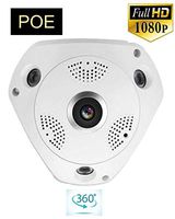 HD Security 1080P POE 2.0MP 360 degree Panoramic CCTV Security IP Network FishEye Camera