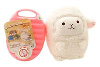 Cute Mini Hot Water Bottle with Cover-White Sheep
