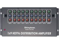 1:9 Shinybow Component Video Distribution Amplifier