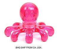 Octopus Handheld Massage Body Tool (Red)
