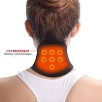 Magnetic Self-Heating Neck Brace Adjustable Neck Pad Massager Neck Support Protector Neck Pain Relief