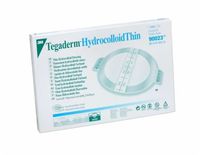 3-M Tegaderm Thin Hydrocolloid Dressing 90023 (4x4 3/4" Oval) (by the Each)