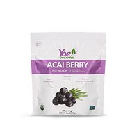 Yae! Organics 100% Pure Acai Berry Juice Powder, 3oz/10 Servings, Super Antioxidant, Supports Immunity, Rich with Essential Amino Acids, Great for Skin Health, Digestion and Heart Health.