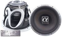 Alphasonik PSW915, 38cm (15") Alpha Mayhem 900 Series Subwoofer, 2500W RMS