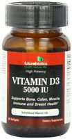 Futurebiotics Vitamin D3 5000 IU, 90 Softgels