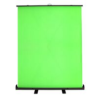 Homegear Portable/Collapsible Pull Up Green Screen Video Photography Background 5ft x 6ft