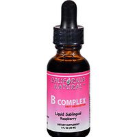 California Natural Natural B Complex Sublingual Raspberry - 1 fl oz