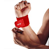 Wrist Brace for Ganglion Cyst, Arthritis, Carpal Tunnel, Breathable Sport/Fitness Wrist Support, for Left and Right Hand Man and Woman(Red)