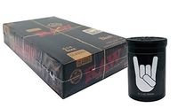 Herb Airtight Container Fresh Kettle with Raw Black Natural Rolling Papers 24 Count Box DC Crafts Nation- Metal