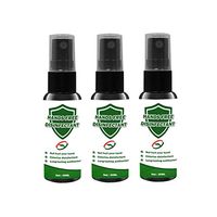 JunLai888 Hand Soap Spray, Alcohol-Free No Washing Hand Soap Portable Mini Hand Soap Spray - Remove 99.99% Harmful Substance with 24-Hour Protection (Green, 3PC 30ML)