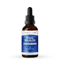 Secrets Of The Tribe - Tribal Warrior, Herbal Supplement Blend Drops Alcohol-Free Liquid Extract, Male Strength/Vitality (2 fl oz)