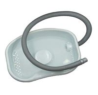 Ang Yishao Shampoo Bowl, Portable Shampoo Hair Washing Basin, Disabled Shampoo Sink, Comfortable and Convenient in-Bed for Disabled, Elder People, Pregnancy, Post-Surgical Patient(White)