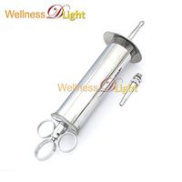 WDL Chrome Plated Ear & Bladder Syringe - 4 OZ. Ear Syringe