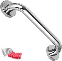 12-Inch Shower Grab Bar Stainless Steel Shower Handle Bathroom Balance Bar Safety Hand Rail Support Bath Handle,Stainless Steel