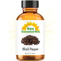 Black Pepper Essential Oil (Huge 2oz Bottle) Bulk Black Pepper Oil - 2 Ounce