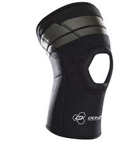 DonJoy Performance ANAFORM Compression Sleeve – Mild/Moderate Knee Cap Support for Strains, Soreness, Tendonitis, Patella Support/Stability, Black, X-Large