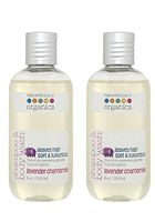 Nature's Baby Organics Baby Shampoo And Body Wash, Moisturizing Tear Free Baby Shampoo for Infants,Toddlers, Kids Organic Ingredients, No Sulfate or Paraben, Lavender Chamomile, 8 oz ea, 2 Pack