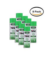 PACK OF 8 - Ting Athlete's Foot Spray Antifungal Spray Powder Max Strength, Ting Pie De Atleta En Aerosol Polvo Antimicotico En Aerosol Fuerza Max, 4.5 OZ