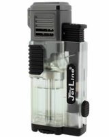 JetLine Gotham Lite Triple Torch Flame Cigar Lighter Warranty Clear by JetLine