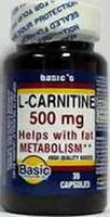 BV L-CARNITINE CP 500MG 36
