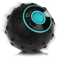 Vive Vibrating Massage Ball - Deep Tissue Massager - Muscle Therapy for Foot, Back and Arm - 4 Speed Electric and Rechargeable Tool - for Trigger Point Tension, Myofascial Release and Pain Relief