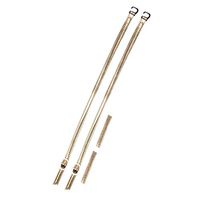 KLOUD City ® Gold Color Lady Women Girl High Heel Anti-Slip Shoe Straps, Shoe Strings, Ankle Shoelace Replacement Accessories