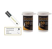 CONTROL D Blood Glucose Test Strips - 50 Count (Pack of 2)