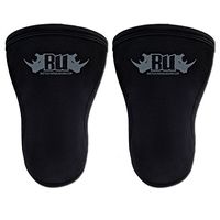 Battle Underground Knee Sleeves (1 Pair) | 5mm Neoprene | Maximum Support & Compression for Weightlifting, Powerlifting & Crossfit | Women & Men (Black, XX-Large)