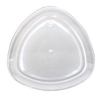 WNA 20 Count Petites Triangle Plates, 6", Clear