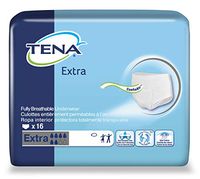 TENA Extra Adult Underwear, Pull On 2X-Large Disposable Moderate Absorbency, 72518 - Pack of 12