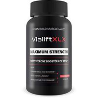 Vialift XL X Maximum Strength Testosterone Booster For Men - Helps Build Muscle Mass - Support Improved Testo Levels This Male Herbal Formula - Stamina - Strength - Power - Youth - Also For Women Testosterone Booster For Women