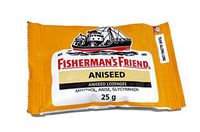x4 of Fisherman friend Aniseed Lozenges Menthol Anise Glycyrrhiza 25 g. (Pack of 4) Ship by DHL.