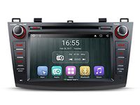 Eonon GA7163 Android 6.0 Car DVD Player Special for Mazda 3 2010-2013 Quad Core Marshmallow in Dash GPS Radio Stereo 8 Inch 2 DIN Touch Screen Bluetooth 4.0 Subwoofer Volume Control