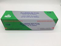 MAX Foil Standard Aluminum Foil Roll 12" x 760' Good Quality Kitchen Foil (18" x 500')